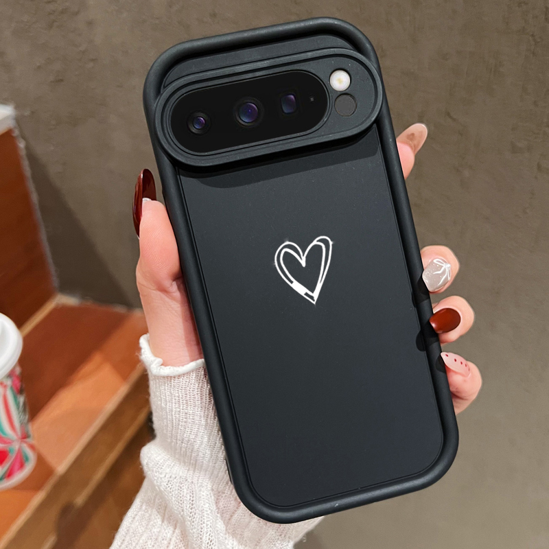 Google Pixel 9 - Eenvoudige Liefde Patroon Zachte Case Voor