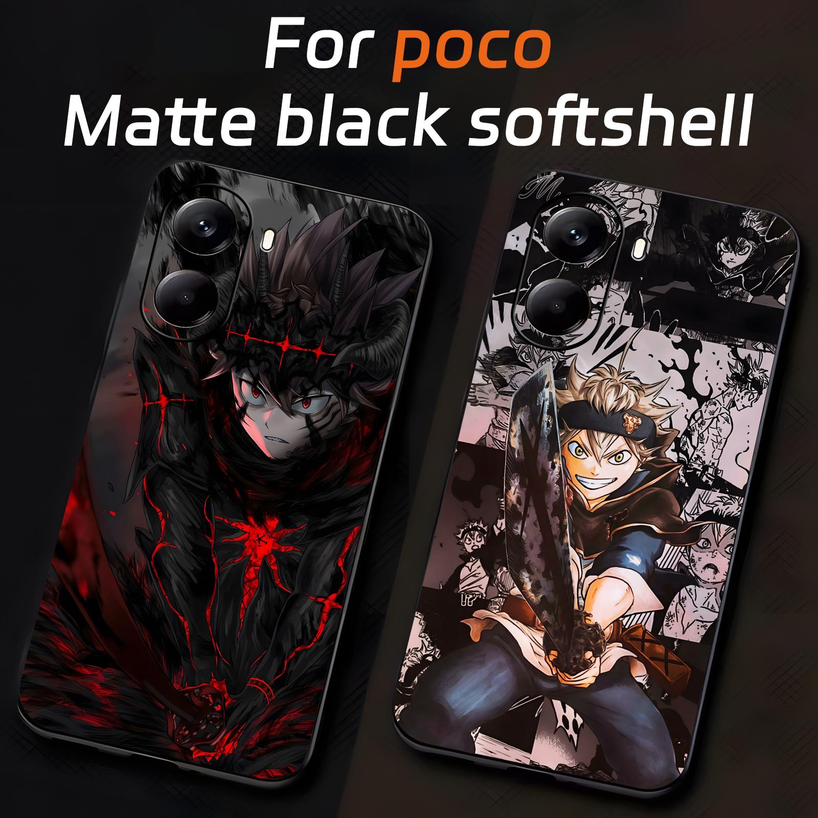 Xiaomi Poco X6 - Anime Black Clover Telefoonhoesje voor Xiaomi