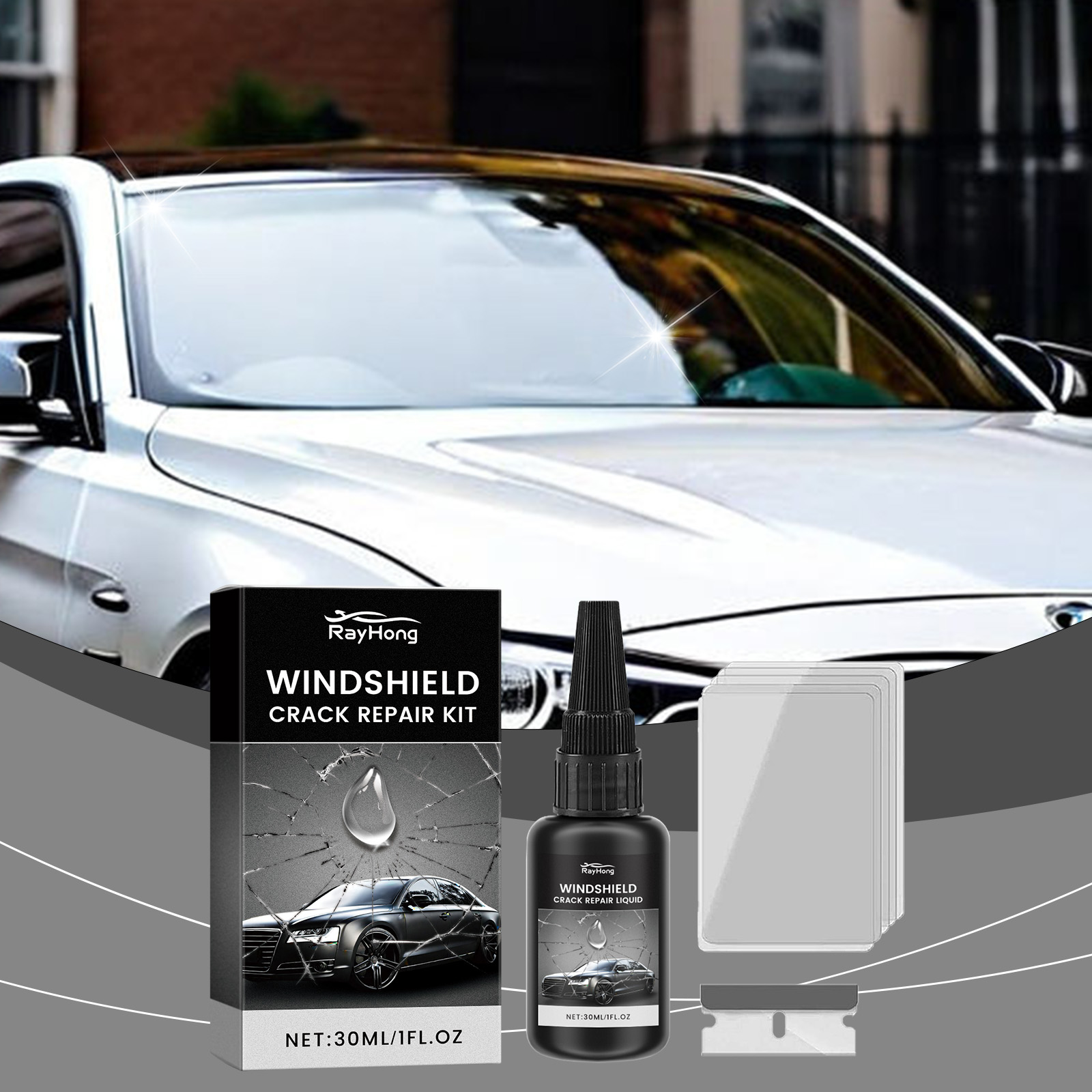 Lijm voor het repareren van ru - Liquid Uv Glue Kit recensie en prijs